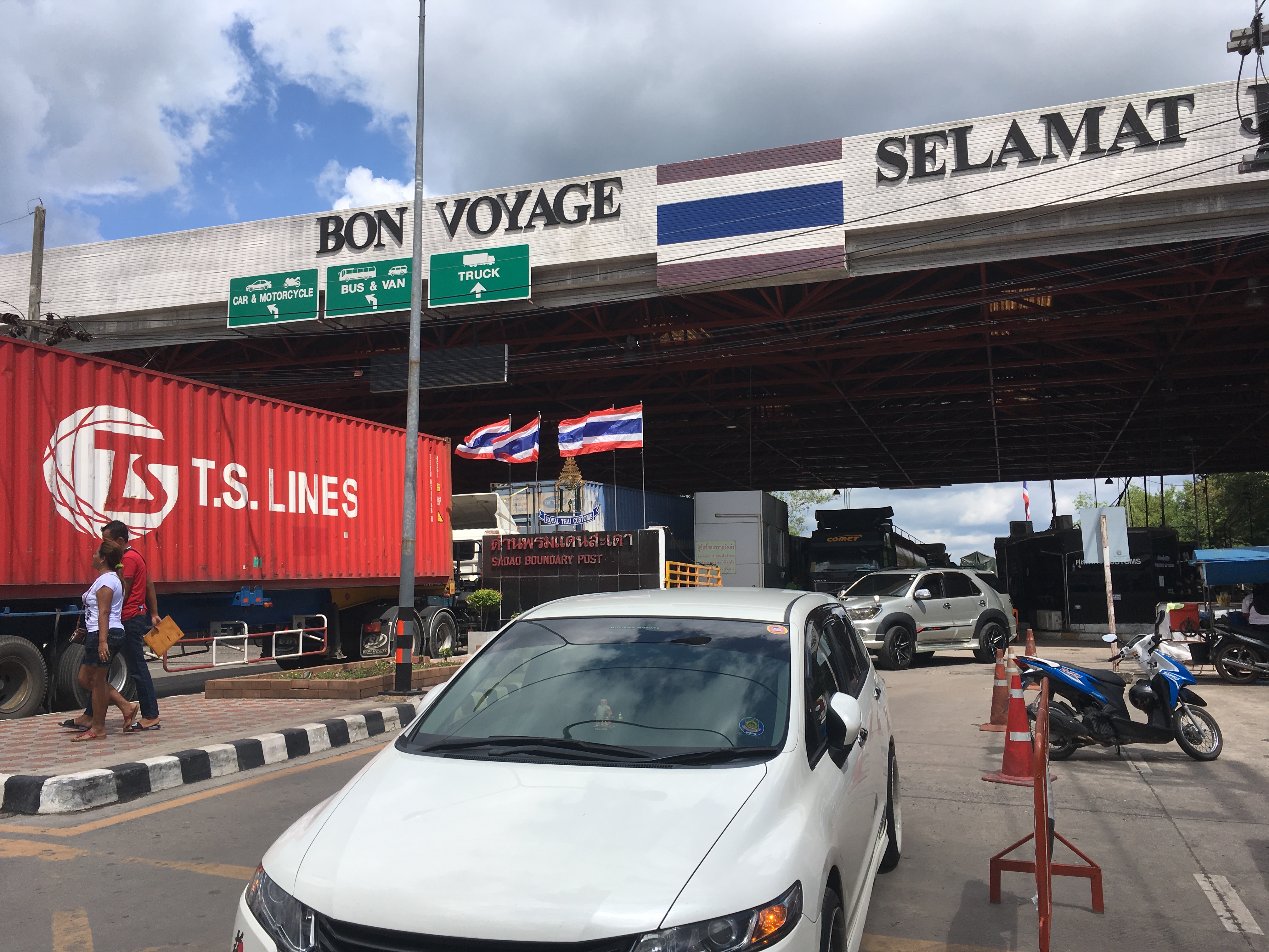 タイとマレーシアの国境